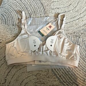 Bodily the do anything bra in moonbeam pumping and nursing bra